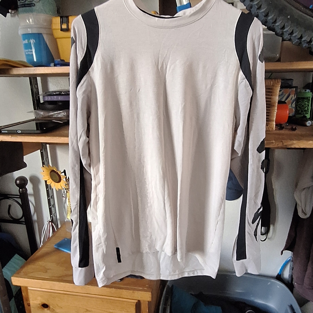 Specialized White and Black Long Sleeve Tee